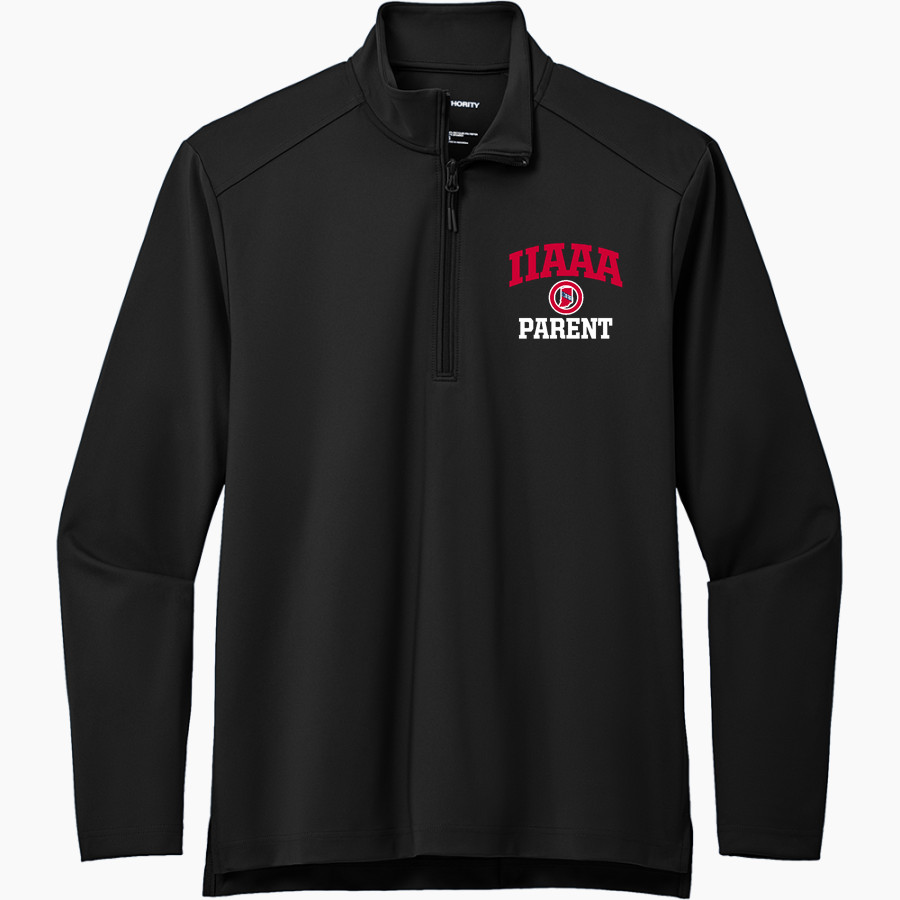 IIAAA IIAAA Port Authority Men's Carbon-Free Double Knit 1/4 Zip