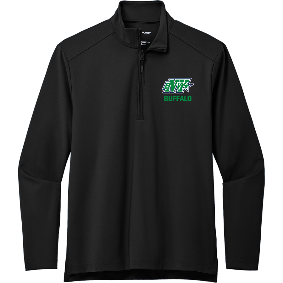 Buffalo Envy Allstar Cheerleading Envy <span class="pdp-name-mascot">Buffalo Envy Allstar Cheerleading</span> Port Authority Men's Carbon-Free Double Knit 1/4 Zip