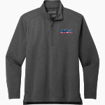 AFCA Port Authority Men's Carbon-Free Double Knit 1/4 Zip Front Thumbnail