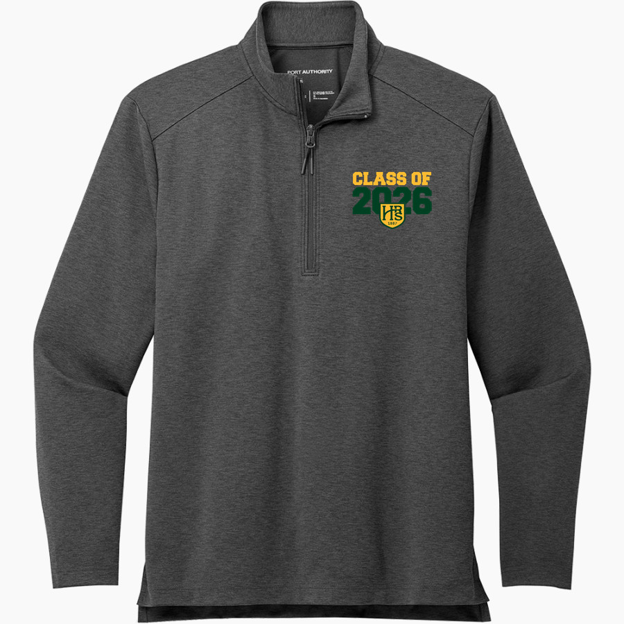 Head-Royce Jayhawks <span class="pdp-name-mascot">Head-Royce Jayhawks</span> Port Authority Men's Carbon-Free Double Knit 1/4 Zip