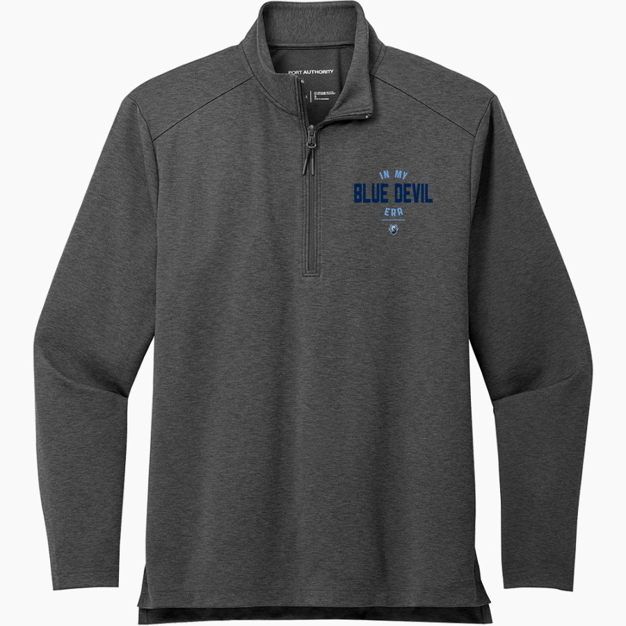 Springbrook Blue Devils <span class="pdp-name-mascot">Springbrook Blue Devils</span> Port Authority Men's Carbon-Free Double Knit 1/4 Zip