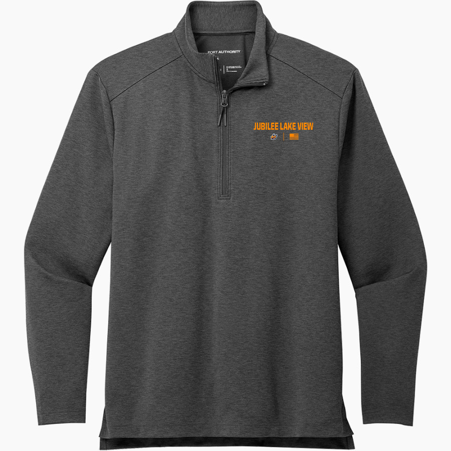 Jubilee Lake View Rams Port Authority Men's Carbon-Free Double Knit 1/4 Zip