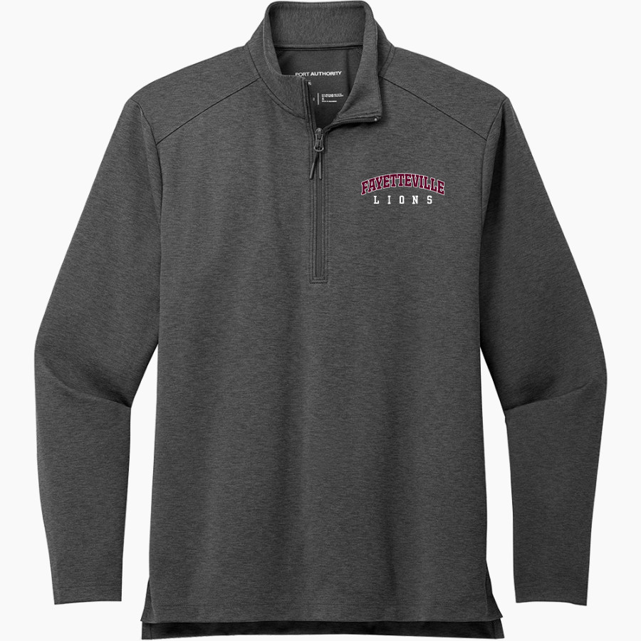FAYETTEVILLE HIGH SCHOOL LIONS Port Authority Men's Carbon-Free Double Knit 1/4 Zip