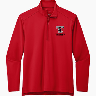 Port Authority Men's Carbon-Free Double Knit 1/4 Zip