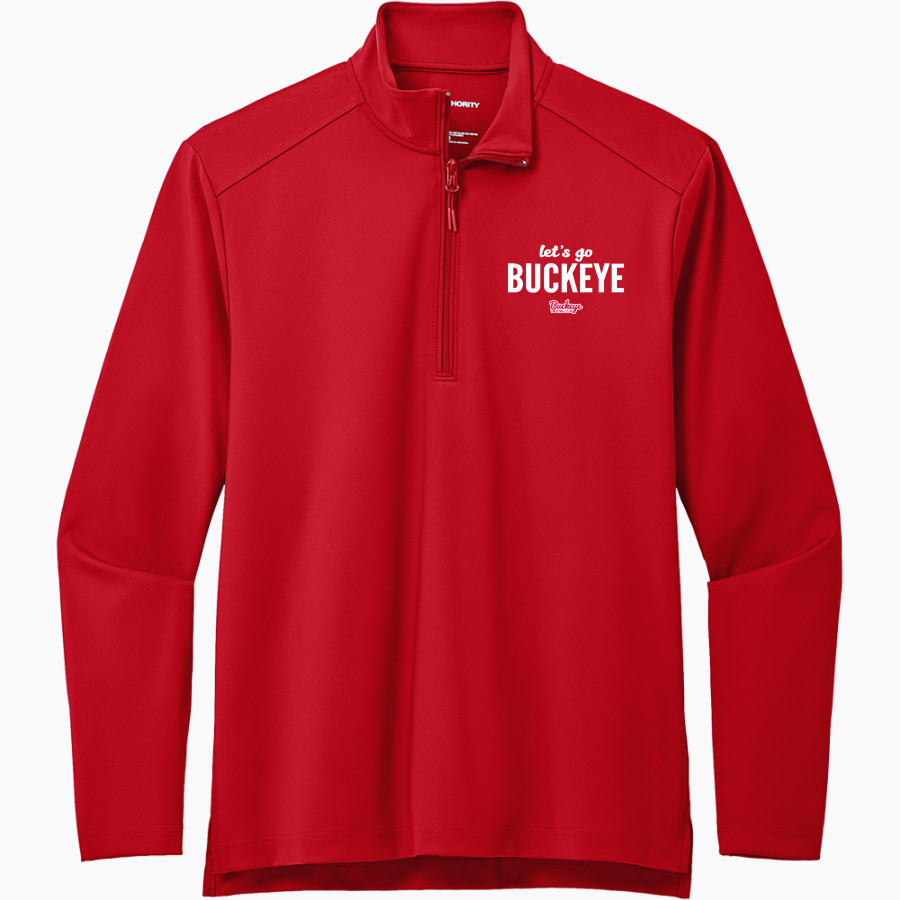 Buckeye Volleyball Club <span class="pdp-name-mascot">Buckeye Volleyball Club</span> Port Authority Men's Carbon-Free Double Knit 1/4 Zip