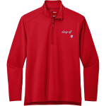 Plainfield Quakers <span class="pdp-name-mascot">Plainfield Quakers</span> Port Authority Men's Carbon-Free Double Knit 1/4 Zip Front Thumbnail