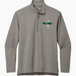 Pine Cobble Pine Cobble Port Authority Men's Carbon-Free Double Knit 1/4 Zip Front Thumbnail