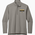 Mulberry - Pleasant View Yellowjackets <span class="pdp-name-mascot">Mulberry - Pleasant View Yellowjackets</span> Port Authority Men's Carbon-Free Double Knit 1/4 Zip Front Thumbnail