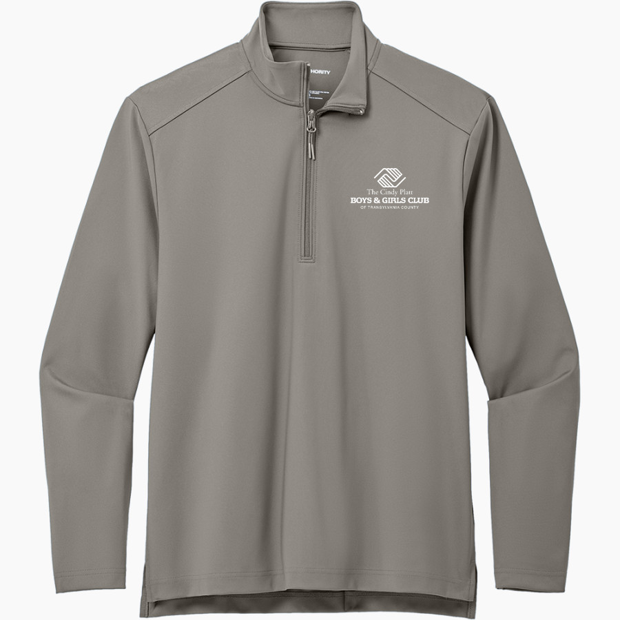 The Cindy Platt Boys & Girls Club of Transylvania County Port Authority Men's Carbon-Free Double Knit 1/4 Zip
