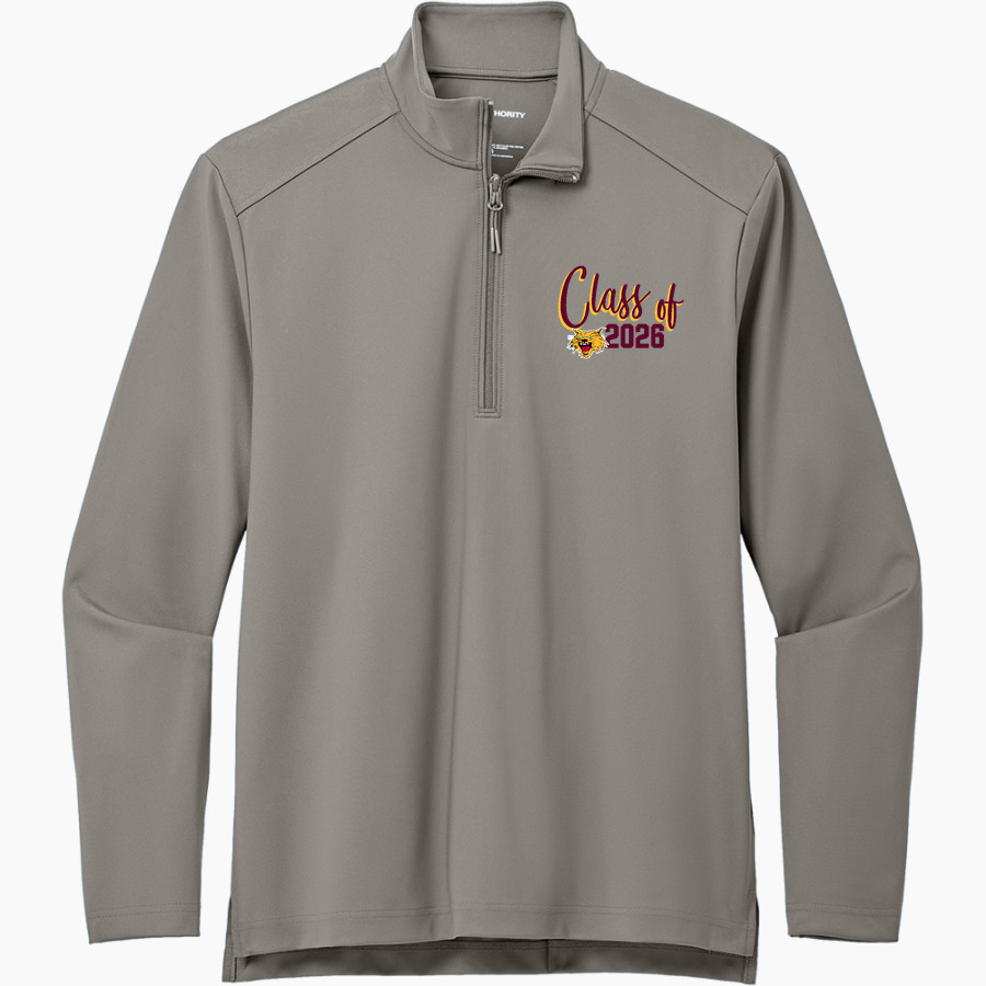 KALIDA HIGH SCHOOL WILDCATS <span class="pdp-name-mascot">KALIDA WILDCATS</span> Port Authority Men's Carbon-Free Double Knit 1/4 Zip