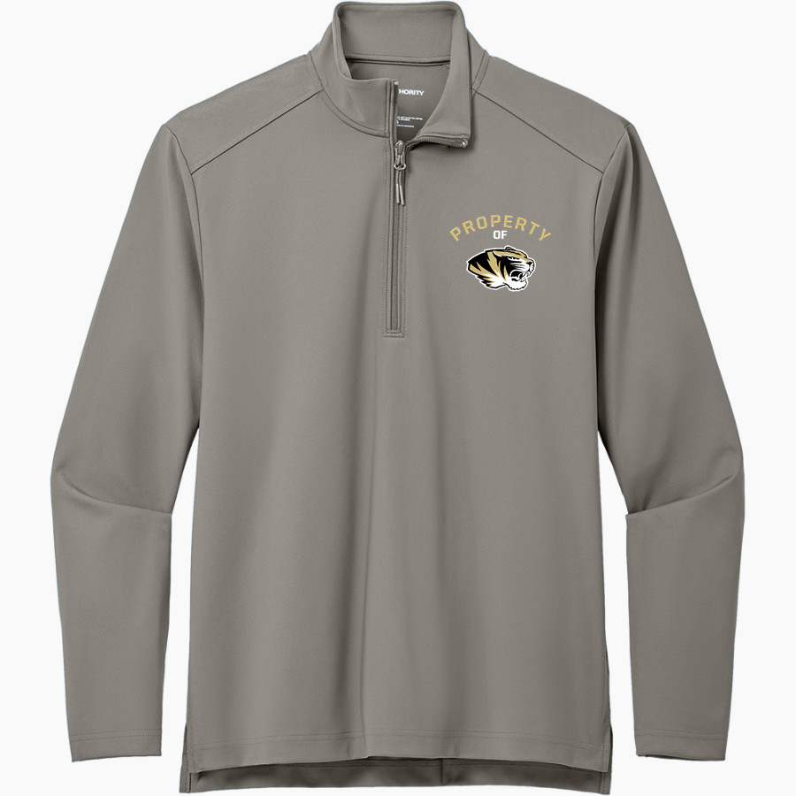 DEKALB HIGH SCHOOL TIGERS <span class="pdp-name-mascot">DEKALB TIGERS</span> Port Authority Men's Carbon-Free Double Knit 1/4 Zip