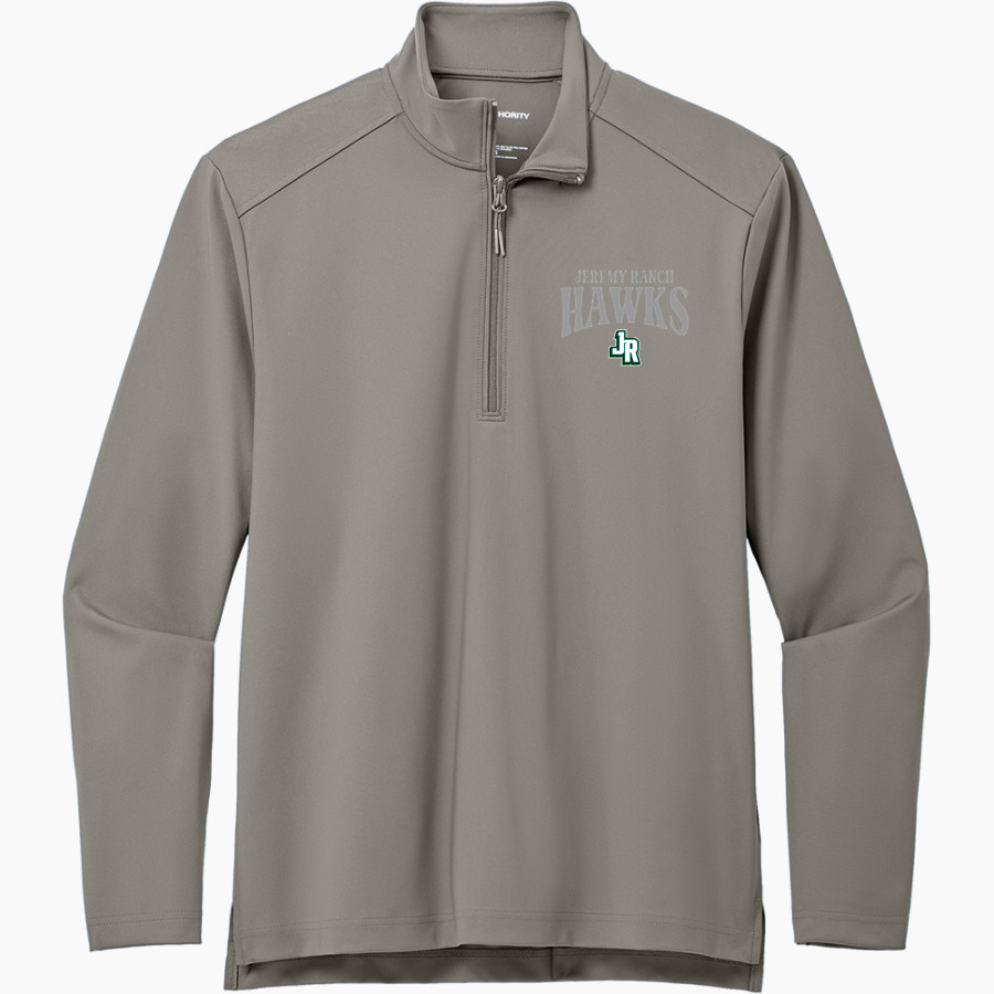 Jeremy Ranch Hawks <span class="pdp-name-mascot">Jeremy Ranch Elementary Hawks</span> Port Authority Men's Carbon-Free Double Knit 1/4 Zip