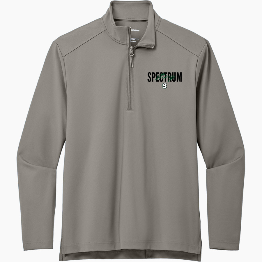 SPECTRUM HIGH SCHOOL STING <span class="pdp-name-mascot">SPECTRUM STING</span> Port Authority Men's Carbon-Free Double Knit 1/4 Zip