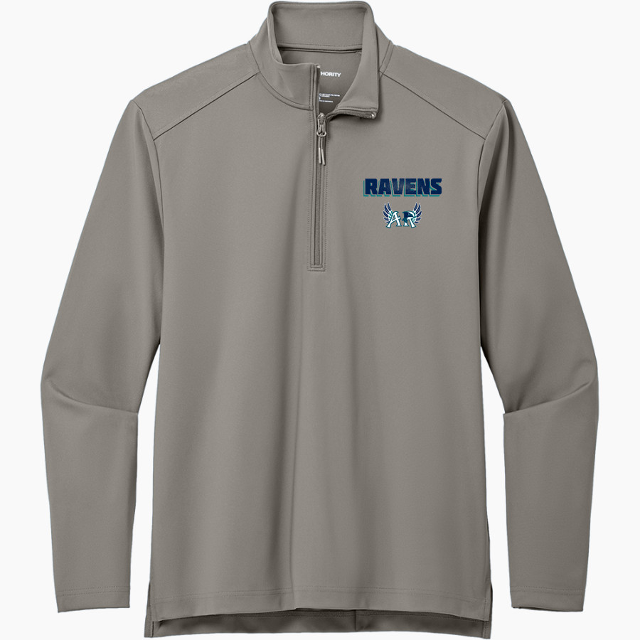 AUBURN RIVERSIDE HIGH SCHOOL RAVENS Port Authority Men's Carbon-Free Double Knit 1/4 Zip