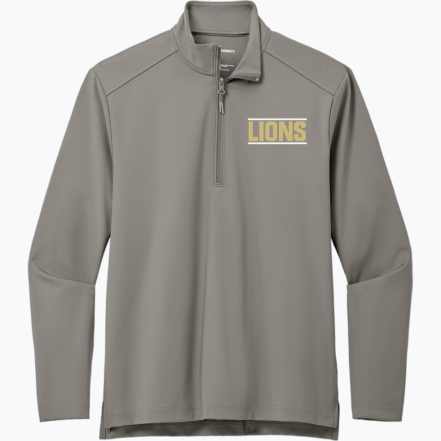 JSERRA CATHOLIC HIGH SCHOOL LIONS <span class="pdp-name-mascot">J SERRA LIONS</span> Port Authority Men's Carbon-Free Double Knit 1/4 Zip