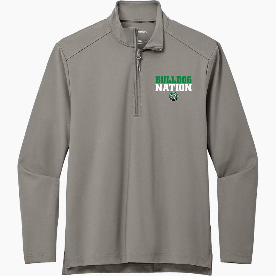 PROVO HIGH SCHOOL BULLDOGS <span class="pdp-name-mascot">PROVO BULLDOGS</span> Port Authority Men's Carbon-Free Double Knit 1/4 Zip
