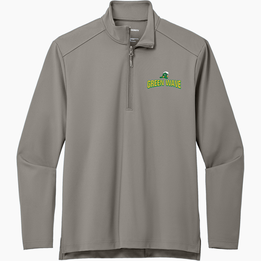 Summerville Green Wave <span class="pdp-name-mascot">Summerville Green Wave</span> Port Authority Men's Carbon-Free Double Knit 1/4 Zip