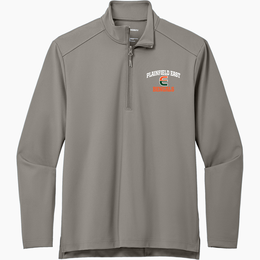Plainfield East Bengals Port Authority Men's Carbon-Free Double Knit 1/4 Zip