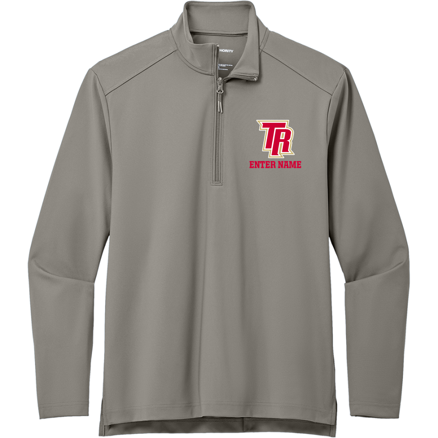 Two Rivers High School WARRIORS <span class="pdp-name-mascot">HENRY SIBLEY WARRIORS</span> Port Authority Men's Carbon-Free Double Knit 1/4 Zip