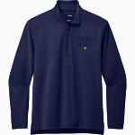 Smith Bears <span class="pdp-name-mascot">SMITH COLLEGE BEARS</span> Port Authority Men's Carbon-Free Double Knit 1/4 Zip Front Thumbnail