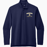 DELAWARE MILITARY ACADEMY SEAHAWKS STORE Port Authority Men's Carbon-Free Double Knit 1/4 Zip Front Thumbnail