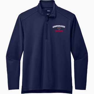 Port Authority Men's Carbon-Free Double Knit 1/4 Zip