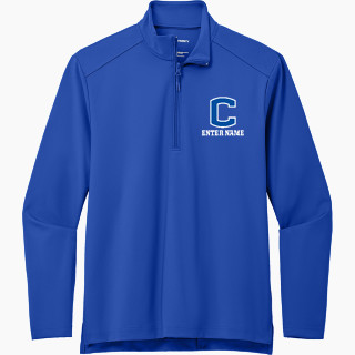 Port Authority Men's Carbon-Free Double Knit 1/4 Zip