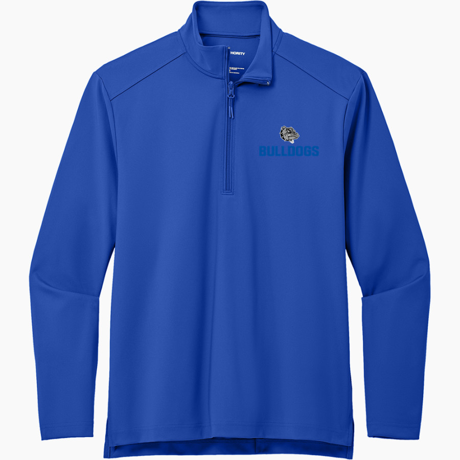 Woodburn Bulldogs <span class="pdp-name-mascot">Woodburn Bulldogs</span> Port Authority Men's Carbon-Free Double Knit 1/4 Zip