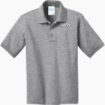 The Scout Hub The Scout Hub Port & Company Youth 5.5 Ounce Jersey Knit Polo Front Thumbnail