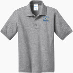 JAL HIGH SCHOOL PANTHERS <span class="pdp-name-mascot">JAL PANTHERS</span> Port & Company Youth 5.5 Ounce Jersey Knit Polo Front Thumbnail