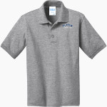 The Morgan Huskies <span class="pdp-name-mascot">The Morgan Huskies</span> Port & Company Youth 5.5 Ounce Jersey Knit Polo Front Thumbnail