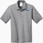 FAYETTEVILLE CHRISTIAN SCHOOL WARRIORS <span class="pdp-name-mascot">FAYETTEVILLE WARRIORS</span> Port & Company Youth 5.5 Ounce Jersey Knit Polo Front Thumbnail