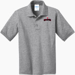 Benedictine University Mesa Redhawks <span class="pdp-name-mascot">Benedictine University Redhawks</span> Port & Company Youth 5.5 Ounce Jersey Knit Polo Front Thumbnail