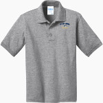 NORTH PENN MANSFIELD TIGERS Port & Company Youth 5.5 Ounce Jersey Knit Polo Front Thumbnail