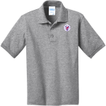 St. STEPHEN'S EPISCOPAL SCHOOL SPARTANS <span class="pdp-name-mascot">SAINT STEPHEN'S EPISCOPAL SPARTANS</span> Port & Company Youth 5.5 Ounce Jersey Knit Polo Front Thumbnail
