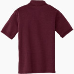 PLATTE-GEDDES COMMUNITY HIGH SCHOOL 11-5 BLACK PANTHERS Port & Company Youth 5.5 Ounce Jersey Knit Polo Back Thumbnail