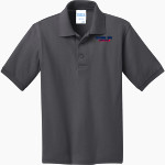 North Carolina Athletic Directors Association <span class="pdp-name-mascot">NC Athletic Directors Association</span> Port & Company Youth 5.5 Ounce Jersey Knit Polo Front Thumbnail