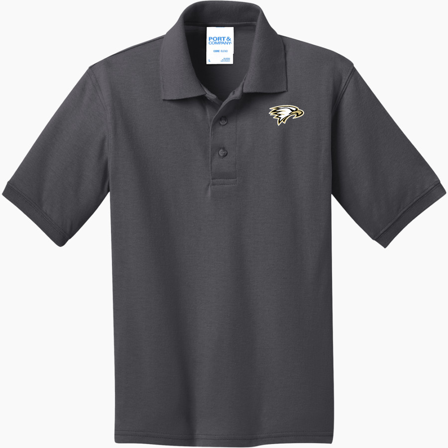 OAK PARK HIGH SCHOOL EAGLES <span class="pdp-name-mascot">OAK PARK EAGLES</span> Port & Company Youth 5.5 Ounce Jersey Knit Polo