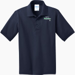Doane Stuart Thunderchickens Thunderchickens <span class="pdp-name-mascot">Doane Stuart Thunderchickens</span> Port & Company Youth 5.5 Ounce Jersey Knit Polo Front Thumbnail