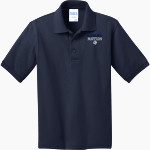 CORNERSTONE ACADEMY COUGARS <span class="pdp-name-mascot">CORNERSTONE COUGARS</span> Port & Company Youth 5.5 Ounce Jersey Knit Polo Front Thumbnail