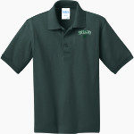 Shishmaref Northern Lights <span class="pdp-name-mascot">Shishmaref Northern Lights</span> Port & Company Youth 5.5 Ounce Jersey Knit Polo Front Thumbnail