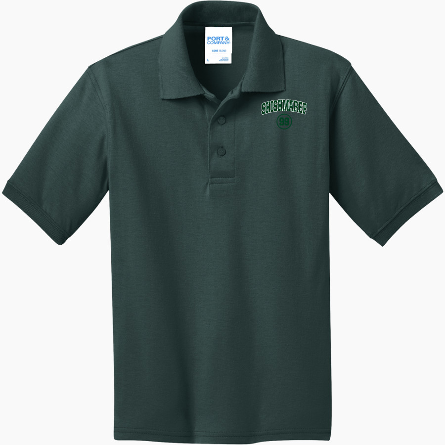 Shishmaref Northern Lights <span class="pdp-name-mascot">Shishmaref Northern Lights</span> Port & Company Youth 5.5 Ounce Jersey Knit Polo