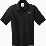 ALPINE HIGH SCHOOL BUCKS <span class="pdp-name-mascot">ALPINE BUCKS</span> Port & Company Youth 5.5 Ounce Jersey Knit Polo Front Thumbnail
