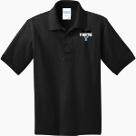 YANTIS HIGH SCHOOL OWLS <span class="pdp-name-mascot">YANTIS OWLS</span> Port & Company Youth 5.5 Ounce Jersey Knit Polo Front Thumbnail