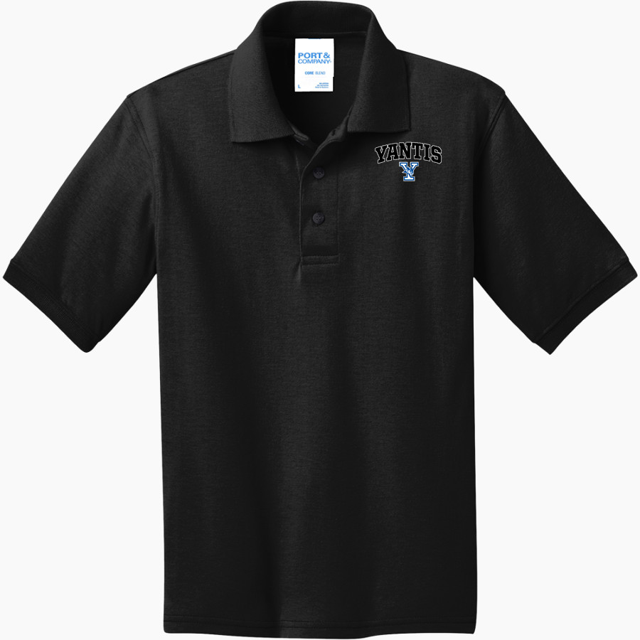 YANTIS HIGH SCHOOL OWLS <span class="pdp-name-mascot">YANTIS OWLS</span> Port & Company Youth 5.5 Ounce Jersey Knit Polo
