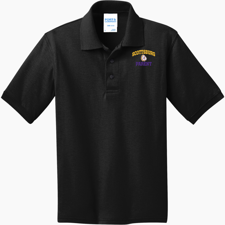 Scottsburg SMS Port & Company Youth 5.5 Ounce Jersey Knit Polo
