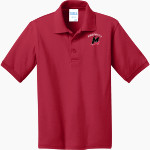Mitchell College Mariners <span class="pdp-name-mascot">Mitchell College Mariners</span> Port & Company Youth 5.5 Ounce Jersey Knit Polo Front Thumbnail