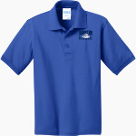 Mountain High School Mountain High School <span class="pdp-name-mascot">Mountain High School</span> Port & Company Youth 5.5 Ounce Jersey Knit Polo Front Thumbnail