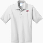 FISHERS HIGH SCHOOL TIGERS <span class="pdp-name-mascot">FISHERS TIGERS</span> Port & Company Youth 5.5 Ounce Jersey Knit Polo Front Thumbnail