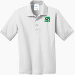 Tatum Eagles <span class="pdp-name-mascot">Tatum Eagles</span> Port & Company Youth 5.5 Ounce Jersey Knit Polo Front Thumbnail